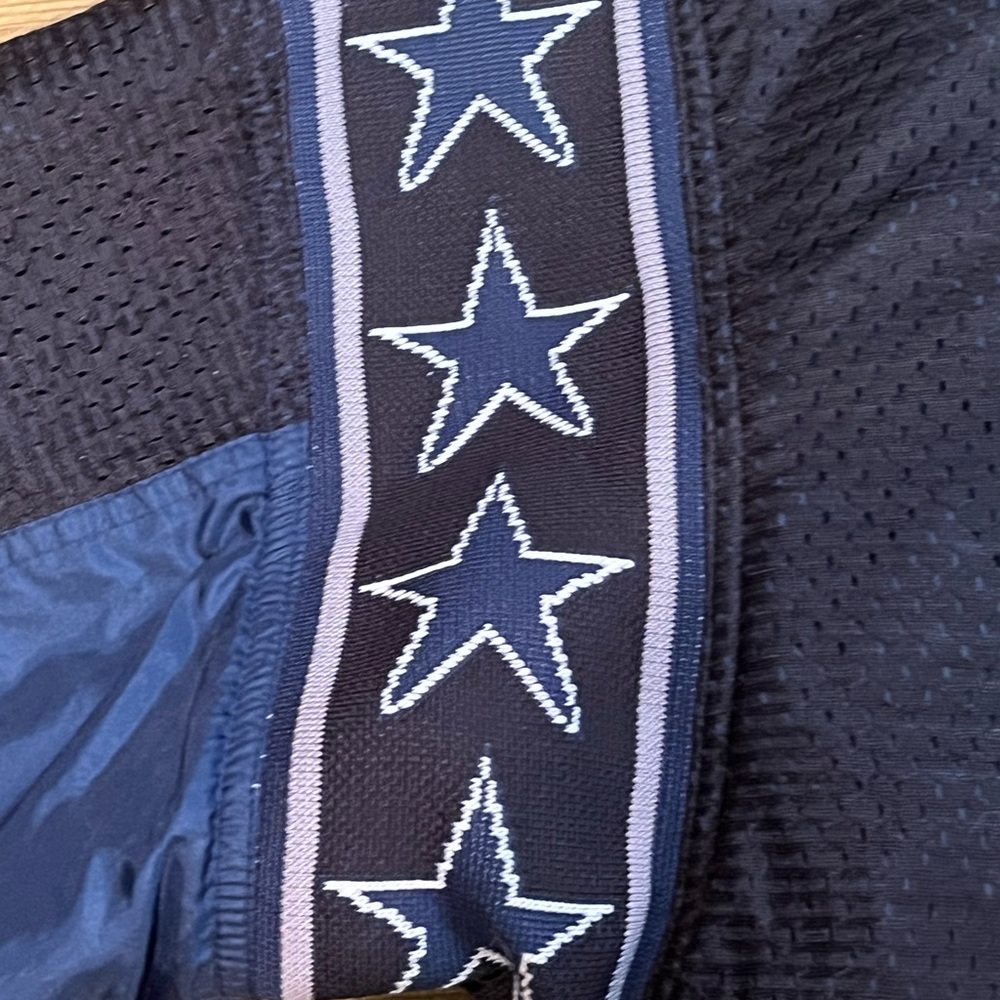 Vintage 90s Dallas Cowboys Mesh Reversible Jacket L Pro Playey NFL Experience - Picture 3 of 16